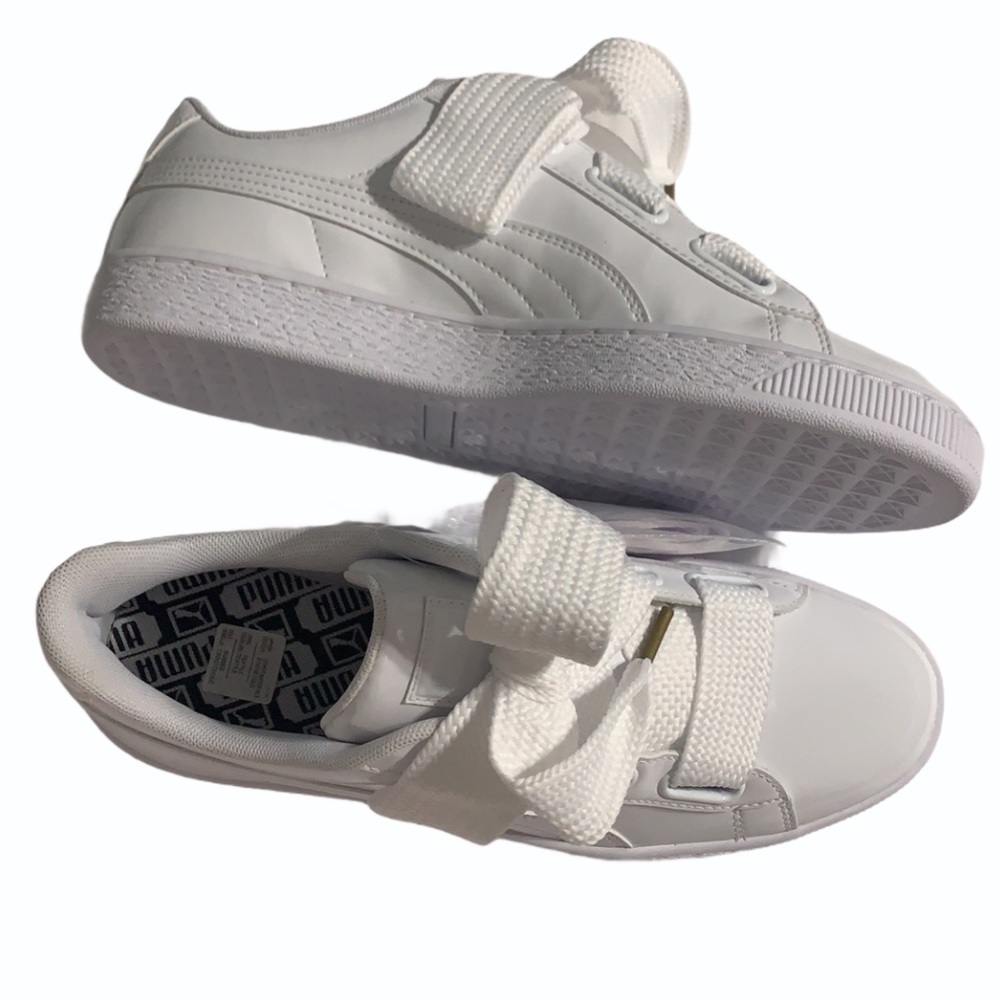 🆕Puma Basket Heart Patent Women's Sneakers - Picture 7 of 9